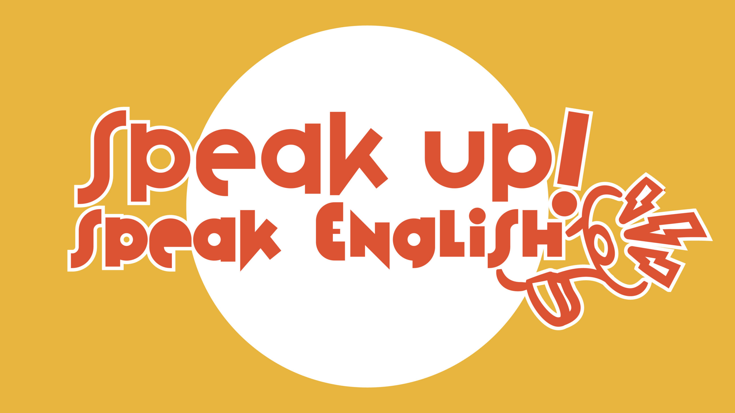 Affiche pour Speak Up ! Speak English cours d’anglais à Lyon